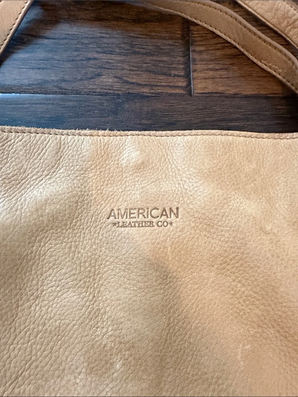 American Eagle Outfitters Light Tan Leather Tote